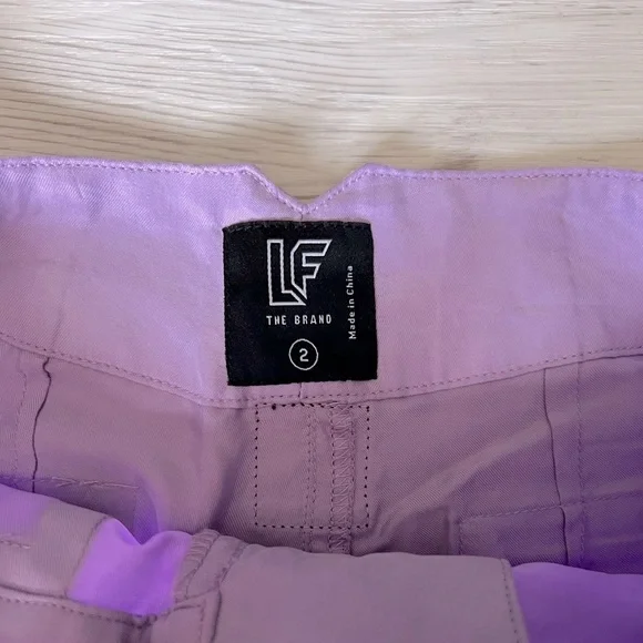 LF high waisted suede cargo pants size 2 NWOT - Picture 6 of 14
